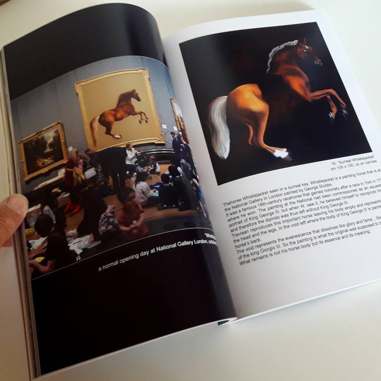 Original Figurative Horse Painting by Trevisan Carlo