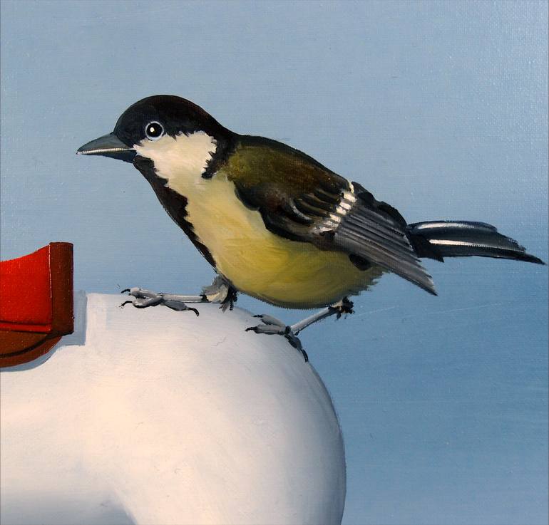 Original Surrealism Animal Painting by Trevisan Carlo