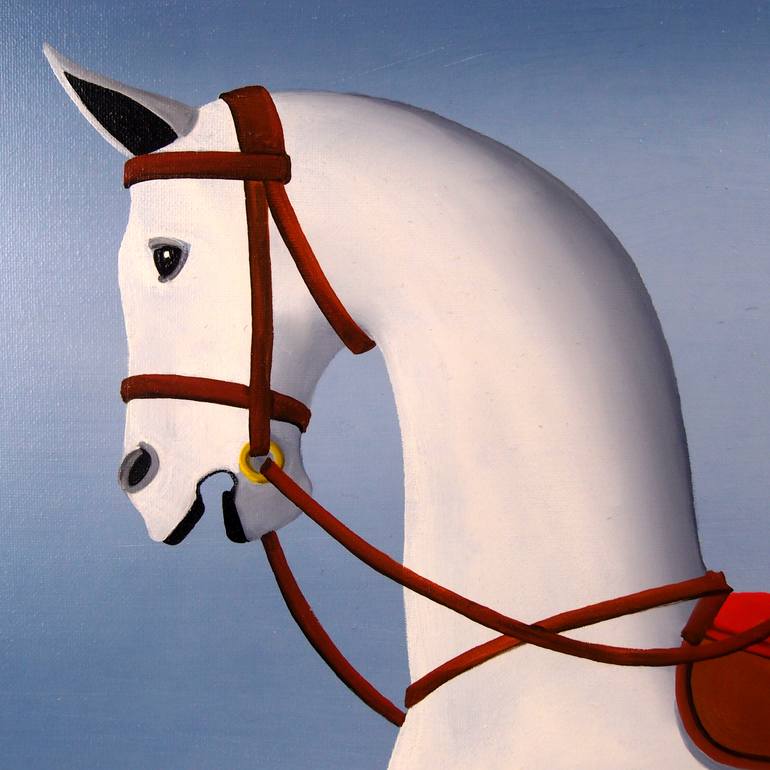 Original Surrealism Animal Painting by Trevisan Carlo