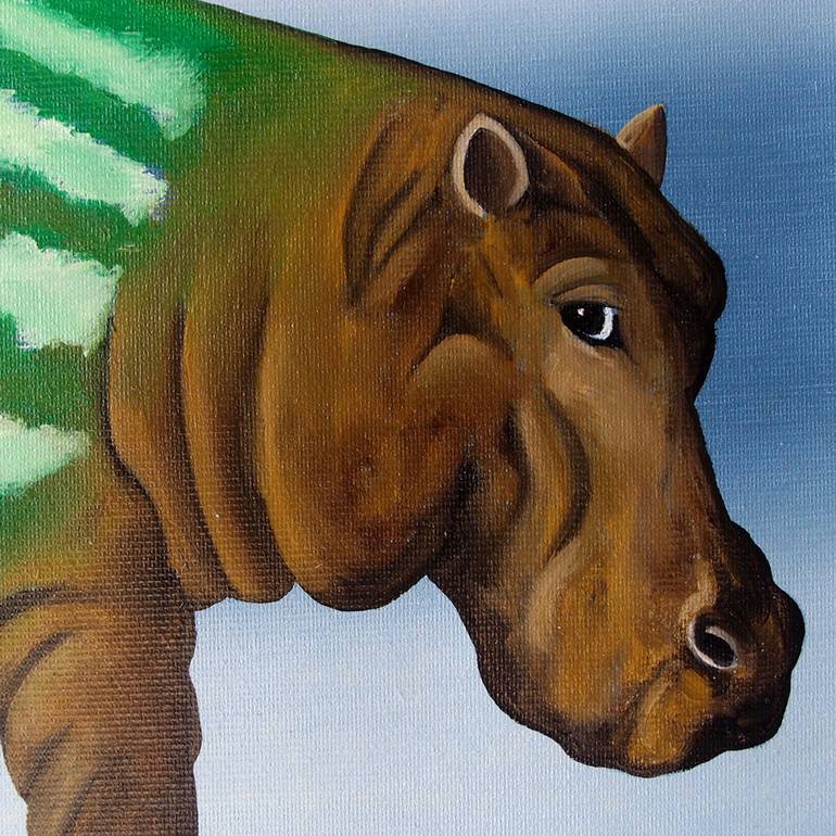 Original Animal Painting by Trevisan Carlo