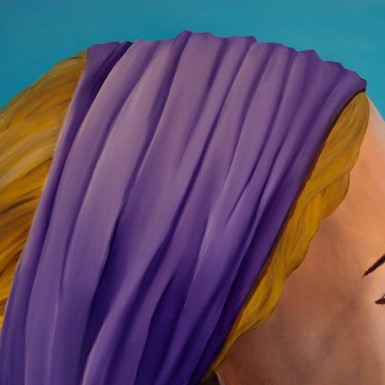 Original Surrealism People Painting by Trevisan Carlo