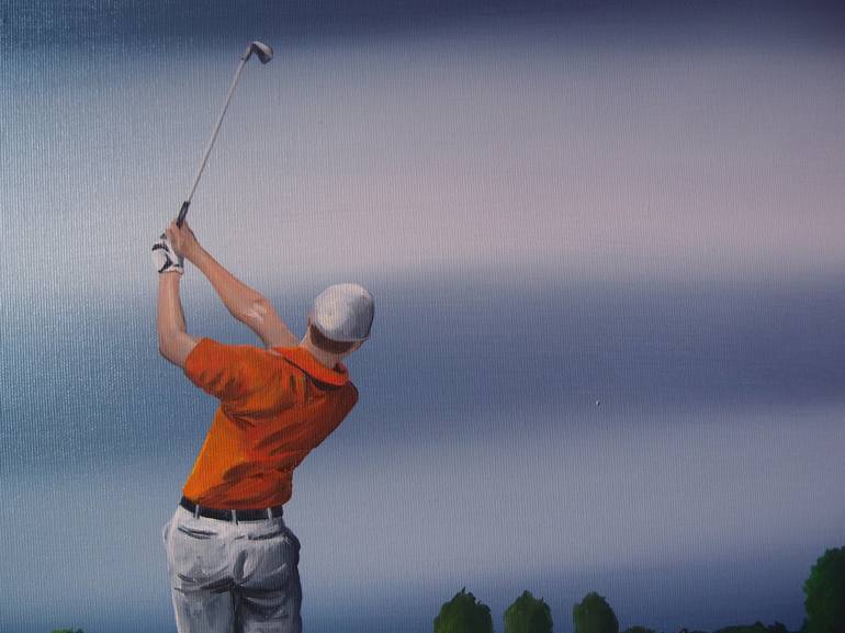 Original Sport Painting by Trevisan Carlo