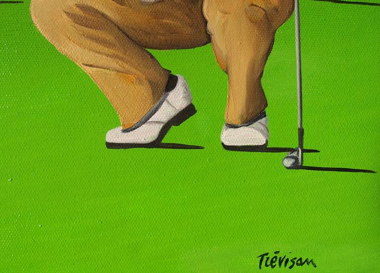 Original Figurative Sports Painting by Trevisan Carlo