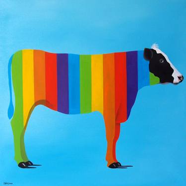 Saatchi Art Artist Trevisan Carlo; Painting, “Muu Rainbow” #art
