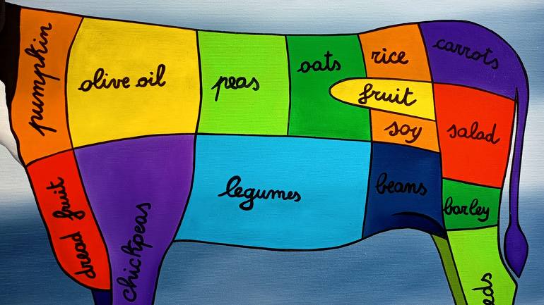 Original Surrealism Still Life Painting by Trevisan Carlo