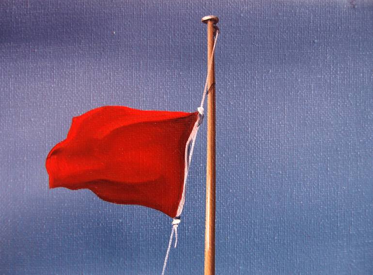 Original Realism Beach Painting by Trevisan Carlo