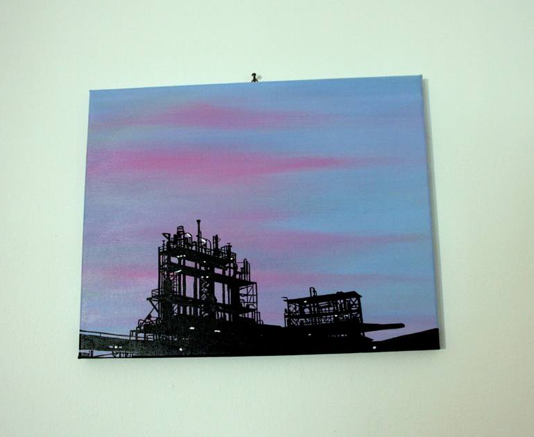 Original Figurative Architecture Painting by Paola Adornato