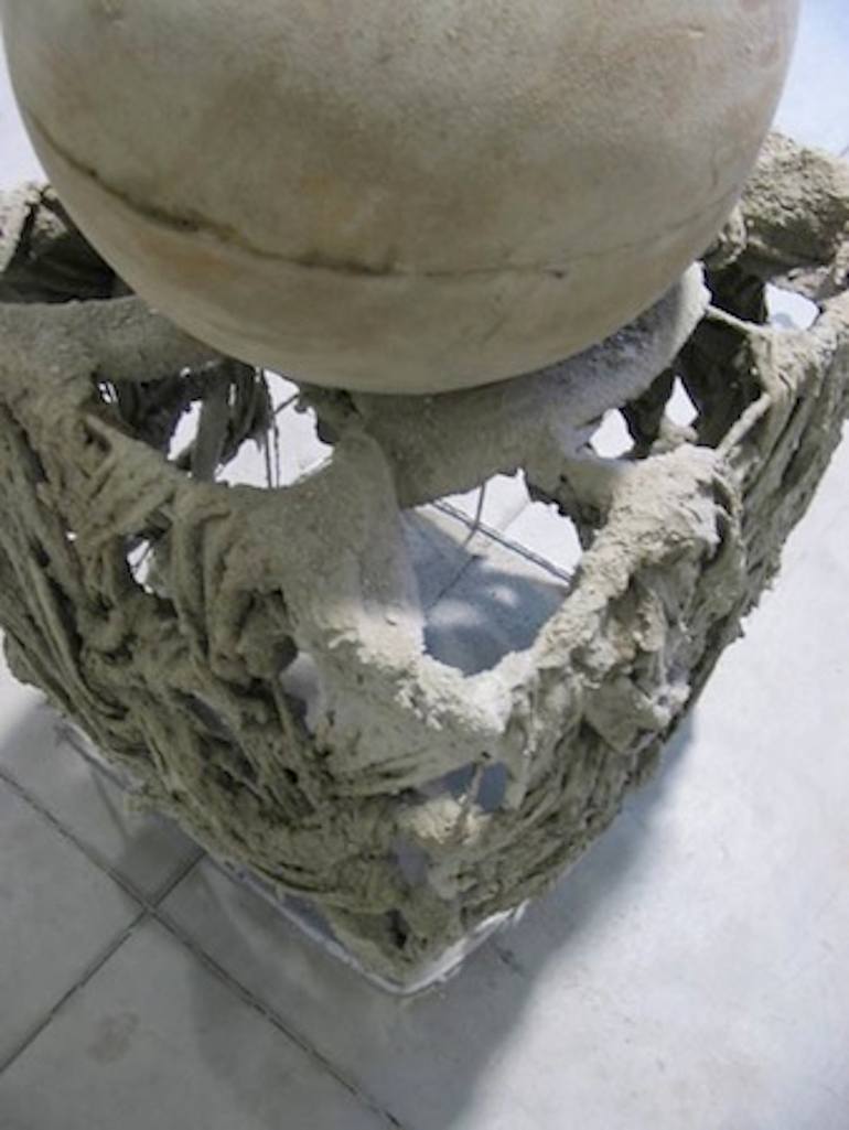 Original Modernism Architecture Sculpture by Paola Adornato