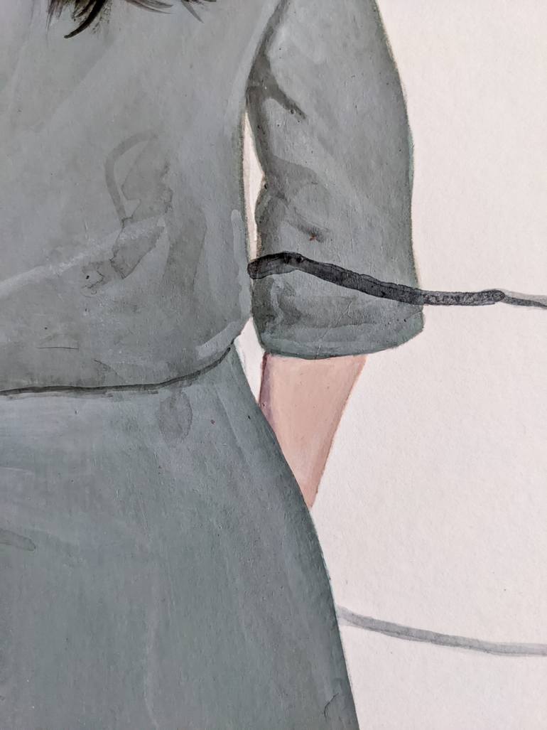 Original Figurative Women Painting by Karoline Kroiß