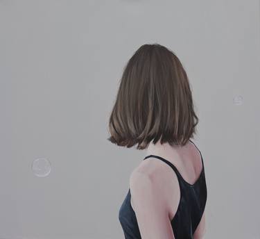 Original Figurative Women Paintings by Karoline Kroiß