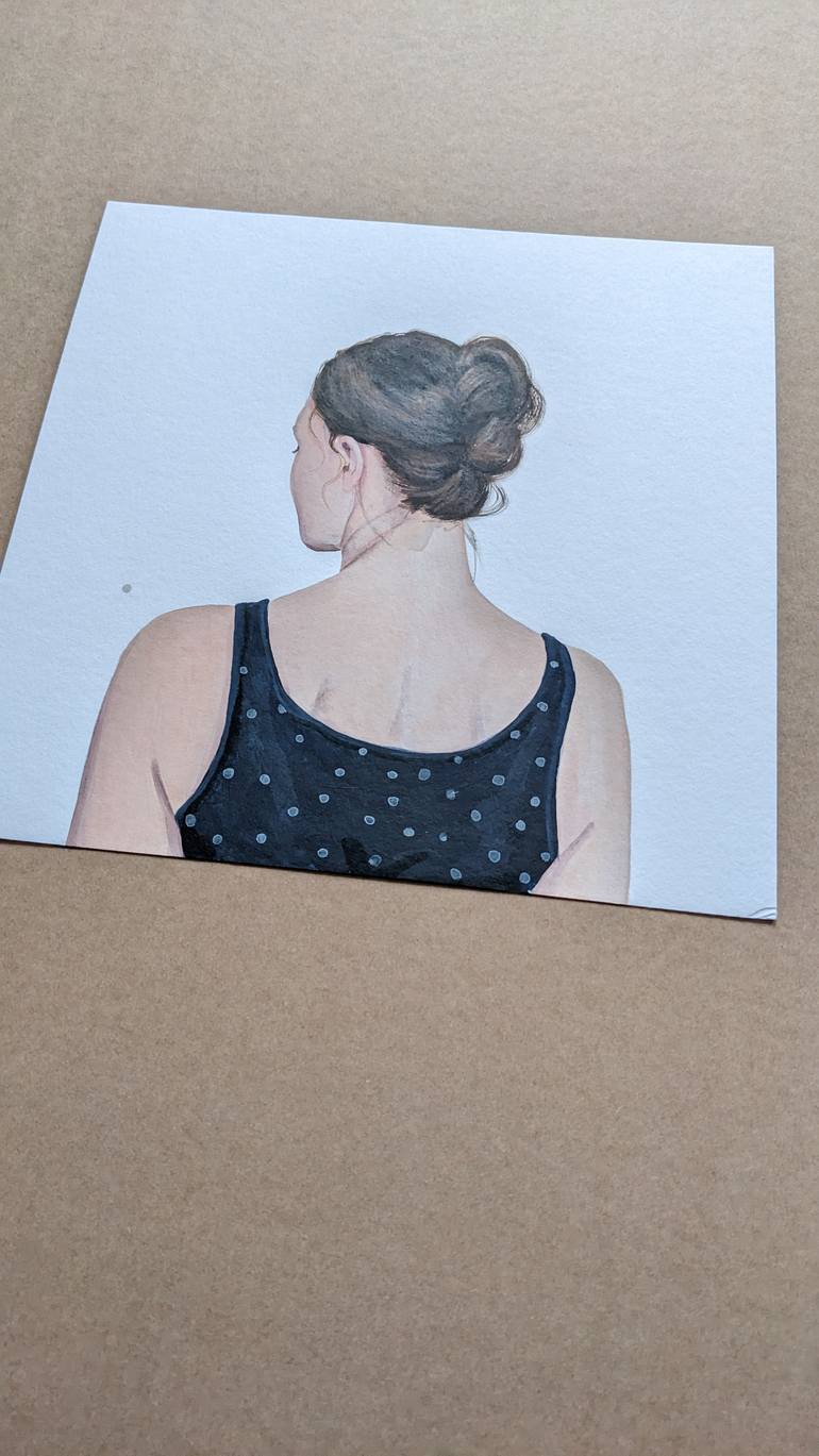 Original Figurative Women Painting by Karoline Kroiß