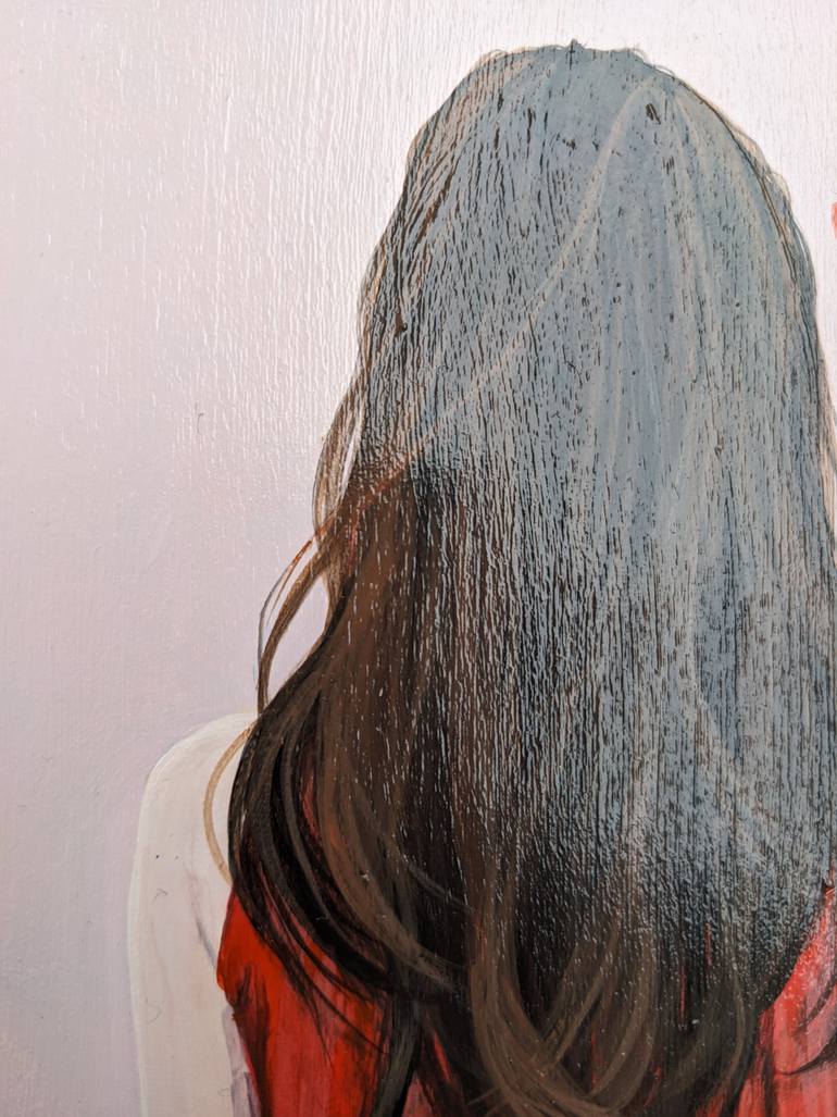 Original Figurative People Painting by Karoline Kroiß