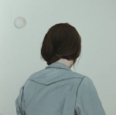 Original Figurative Women Paintings by Karoline Kroiß