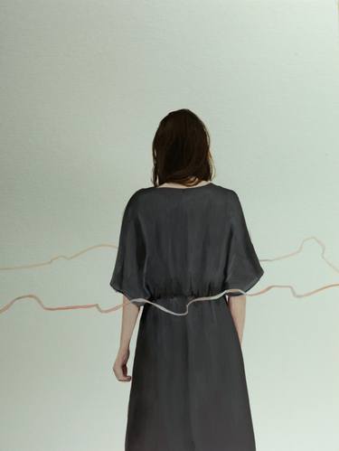 Original Figurative Women Paintings by Karoline Kroiß