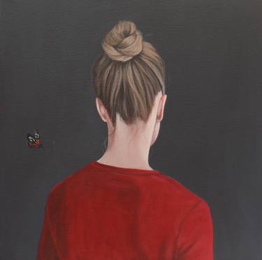 Original Figurative Women Paintings by Karoline Kroiß