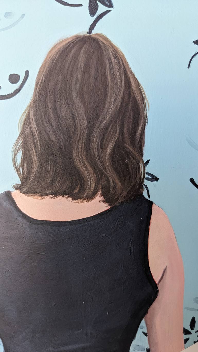 Original Figurative Women Painting by Karoline Kroiß