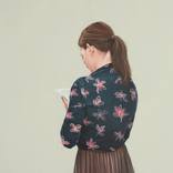 Leserin XXIV - girl reading XXIV by Karoline Kroiß