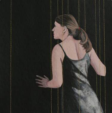 Original Figurative Women Paintings by Karoline Kroiß