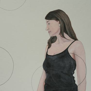 Print of Figurative Women Paintings by Karoline Kroiß