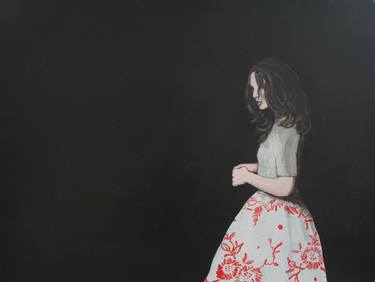 Print of Realism Women Paintings by Karoline Kroiß