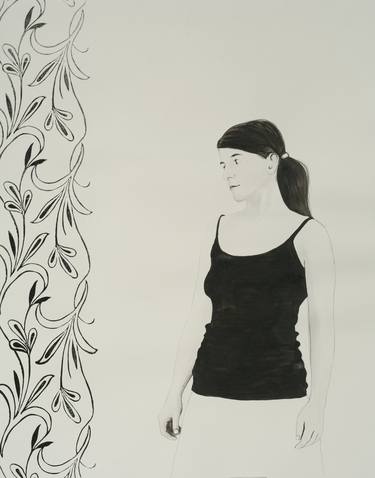 Print of Figurative Women Drawings by Karoline Kroiß