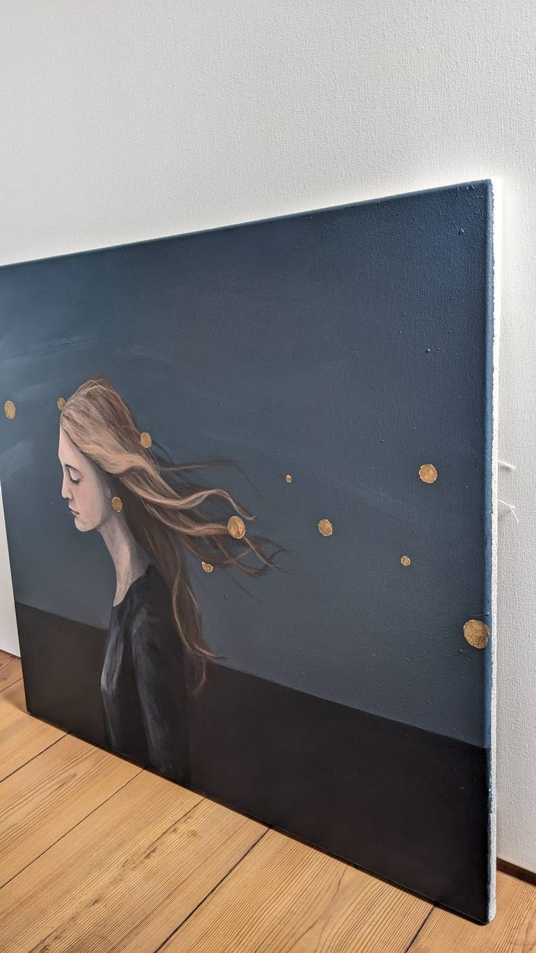 Original Figurative People Painting by Karoline Kroiß