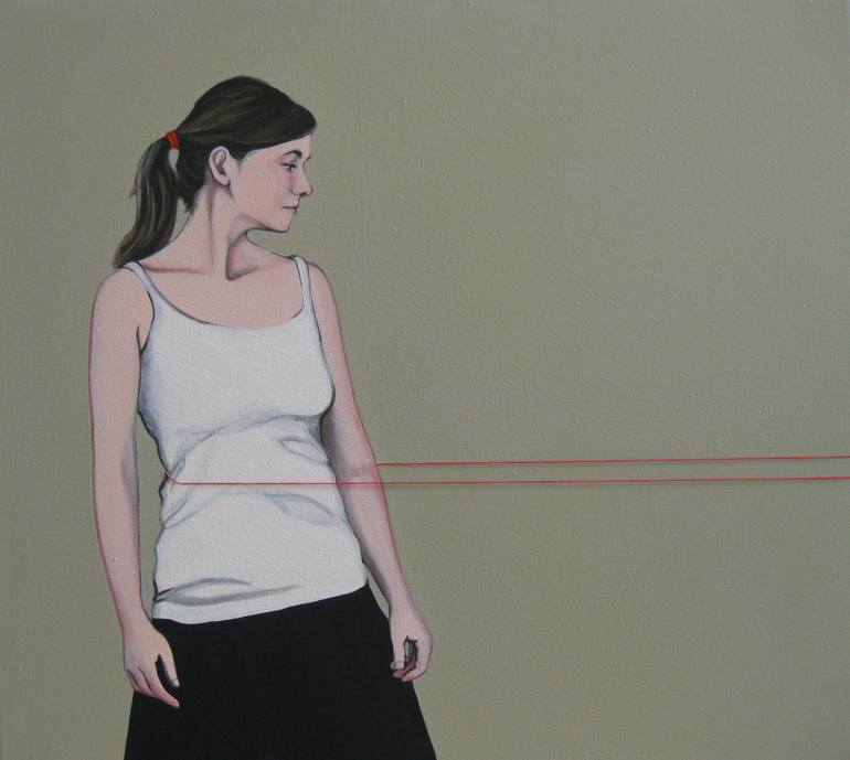 Print of Figurative Women Paintings by Karoline Kroiß