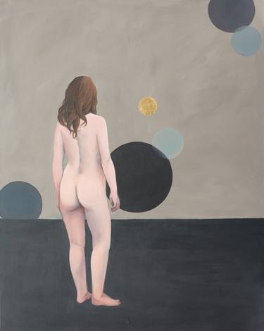 Original Figurative Nude Paintings by Karoline Kroiß