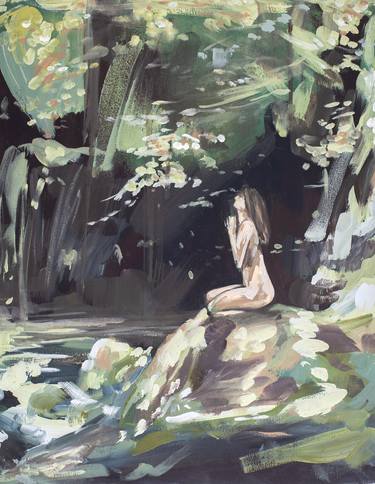 Original Impressionism Nude Paintings by Meredith O'Neal