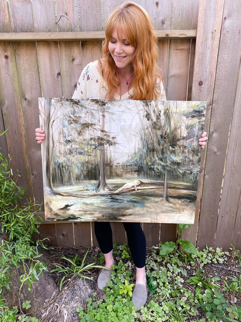 Original Impressionism Nature Painting by Meredith O'Neal