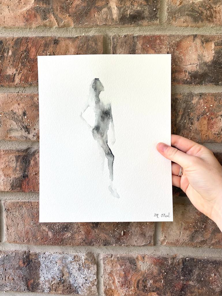 Original Abstract Nude Painting by Meredith O'Neal