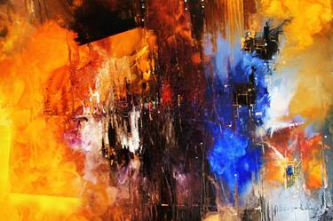 Original Abstract Paintings by Hermes Delicio