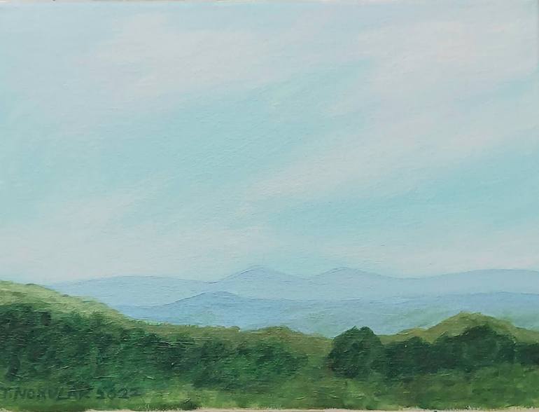 Appalachian Mountains Painting by Thomas Norulak | Saatchi Art