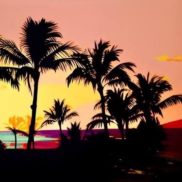 Palms at Sunset thumb