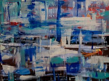 Original Abstract Paintings by James Chesnick