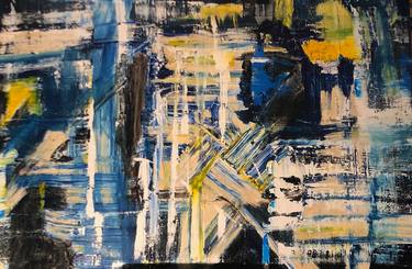 Original Fine Art Abstract Paintings by James Chesnick