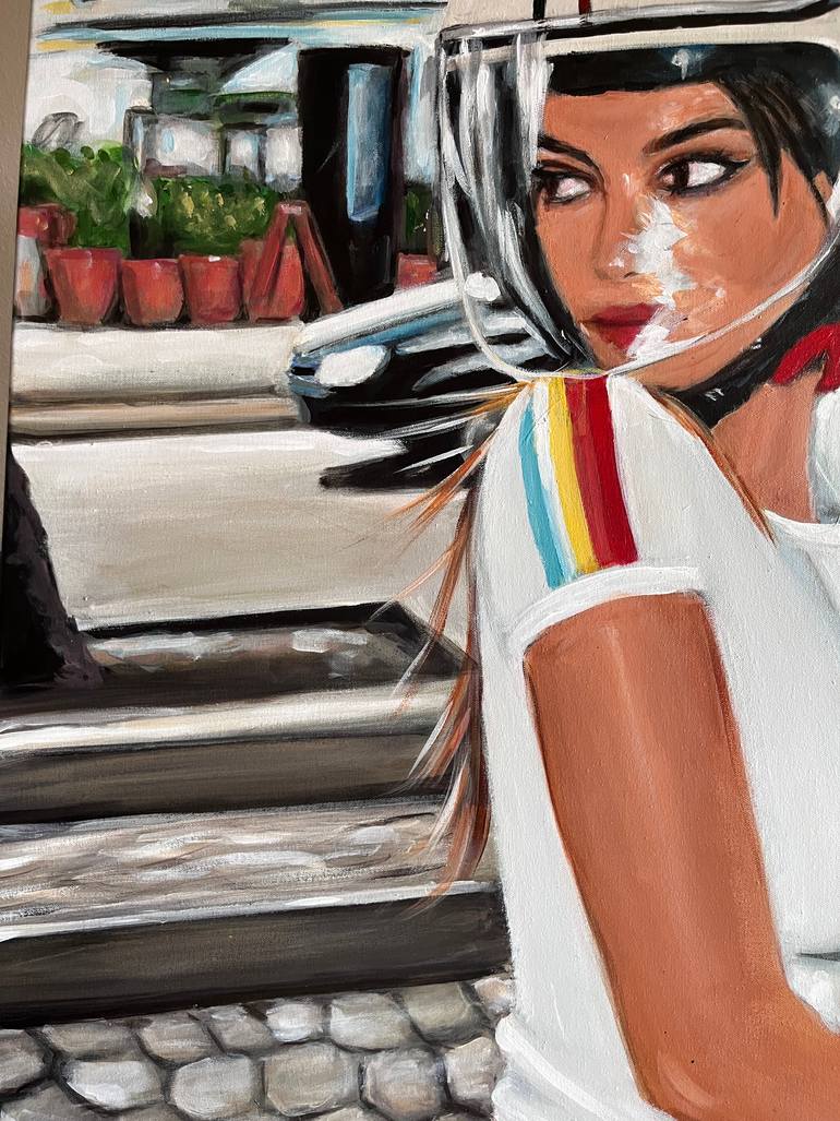 Original Portraiture Women Painting by Maria Folger