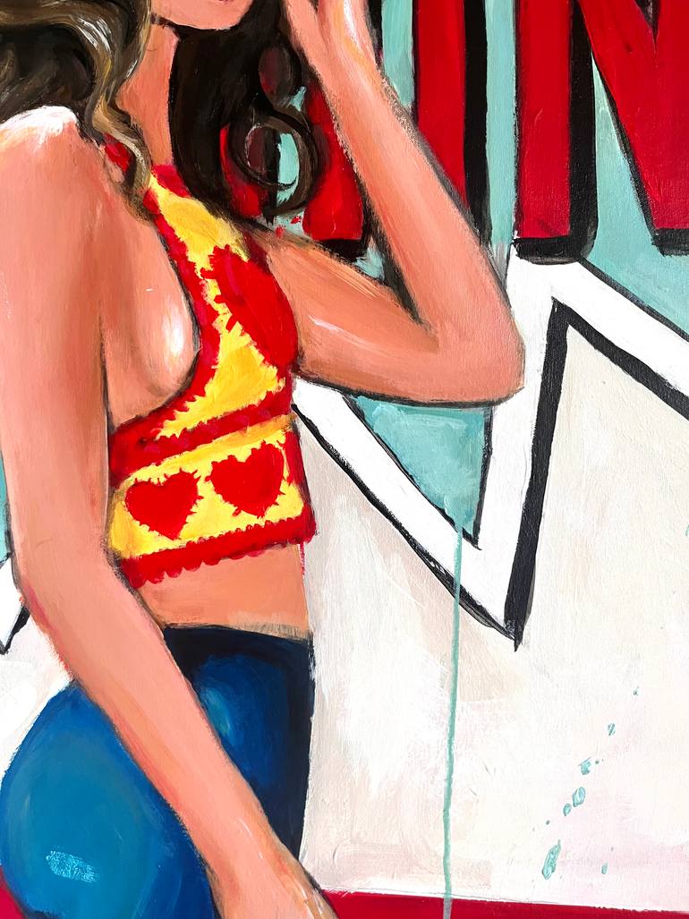 Original Figurative Women Painting by Maria Folger