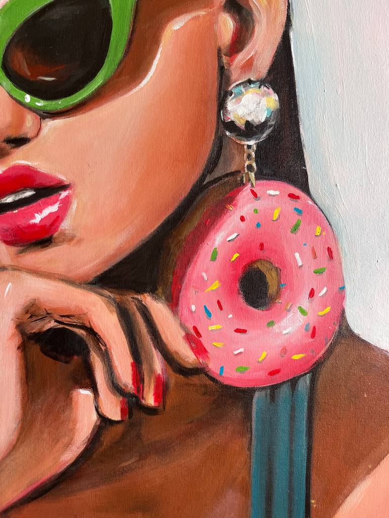 Original Figurative Women Painting by Maria Folger