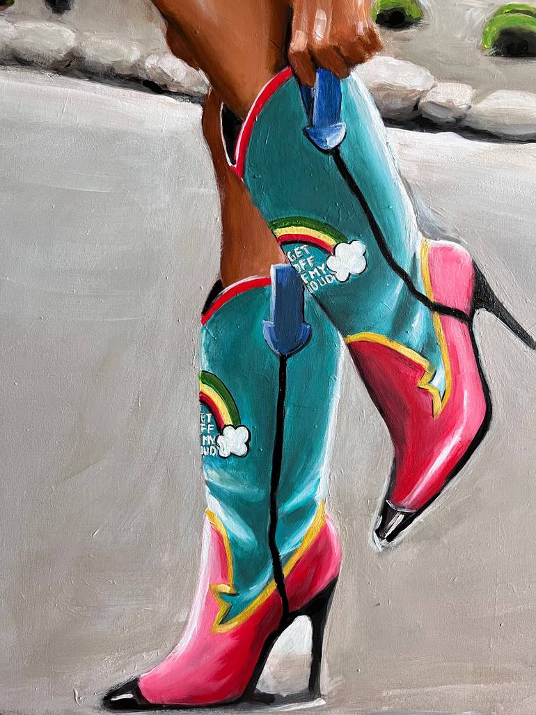 Original Figurative Women Painting by Maria Folger