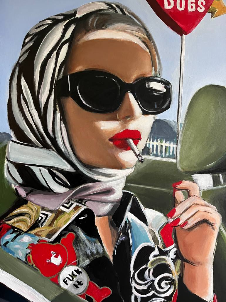 Original Figurative Women Painting by Maria Folger