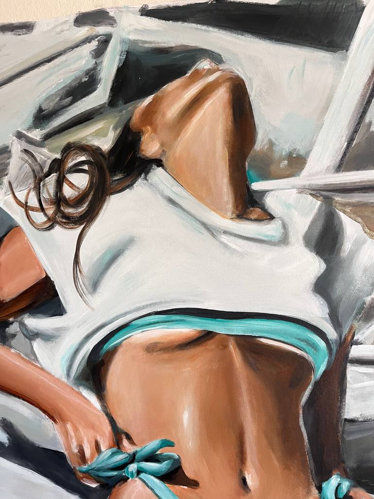 Original Figurative Women Painting by Maria Folger