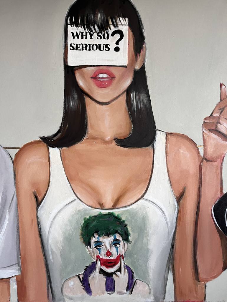 Original Figurative Women Painting by Maria Folger