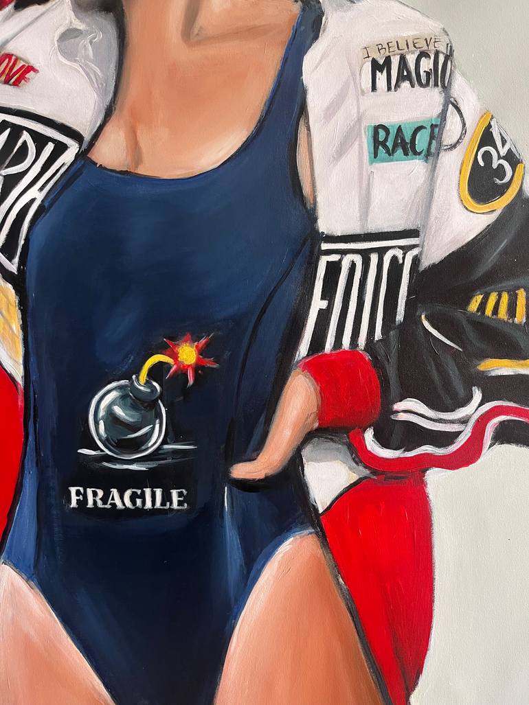 Original Figurative Women Painting by Maria Folger