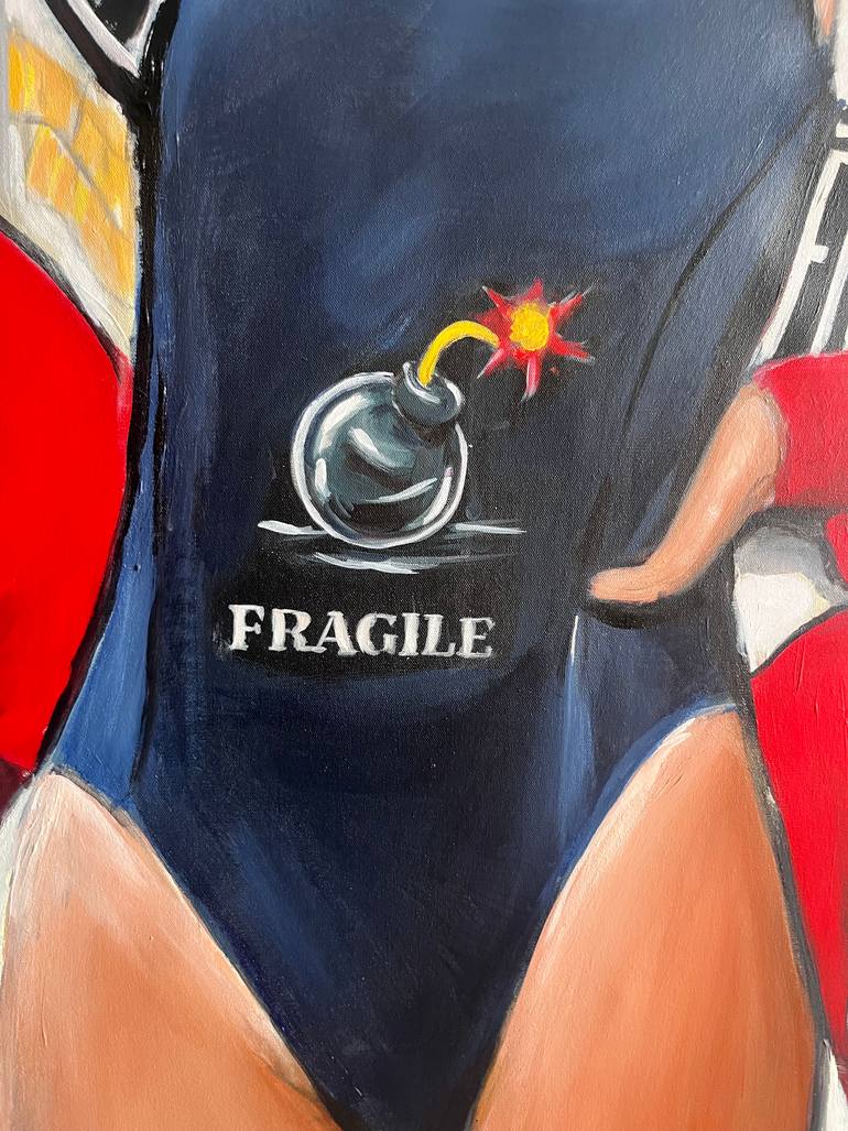 Original Figurative Women Painting by Maria Folger