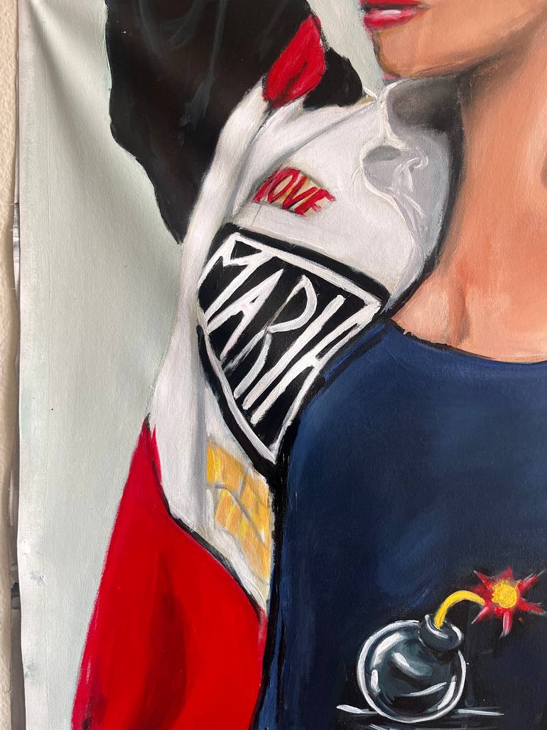 Original Figurative Women Painting by Maria Folger