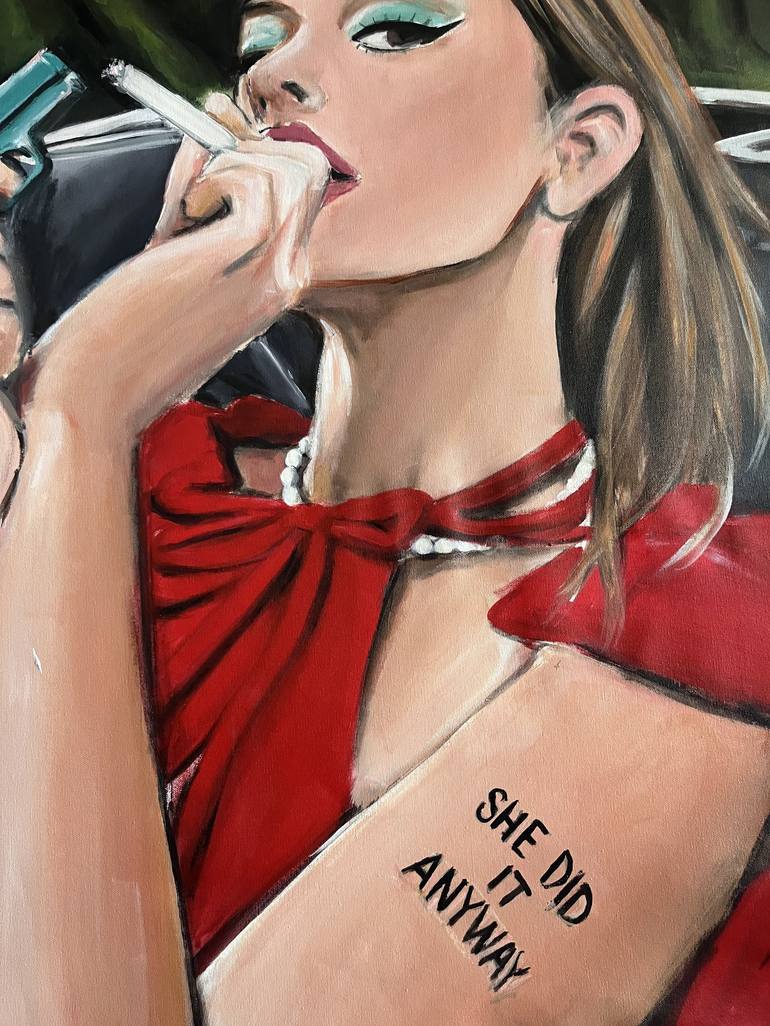 Original Figurative Women Painting by Maria Folger