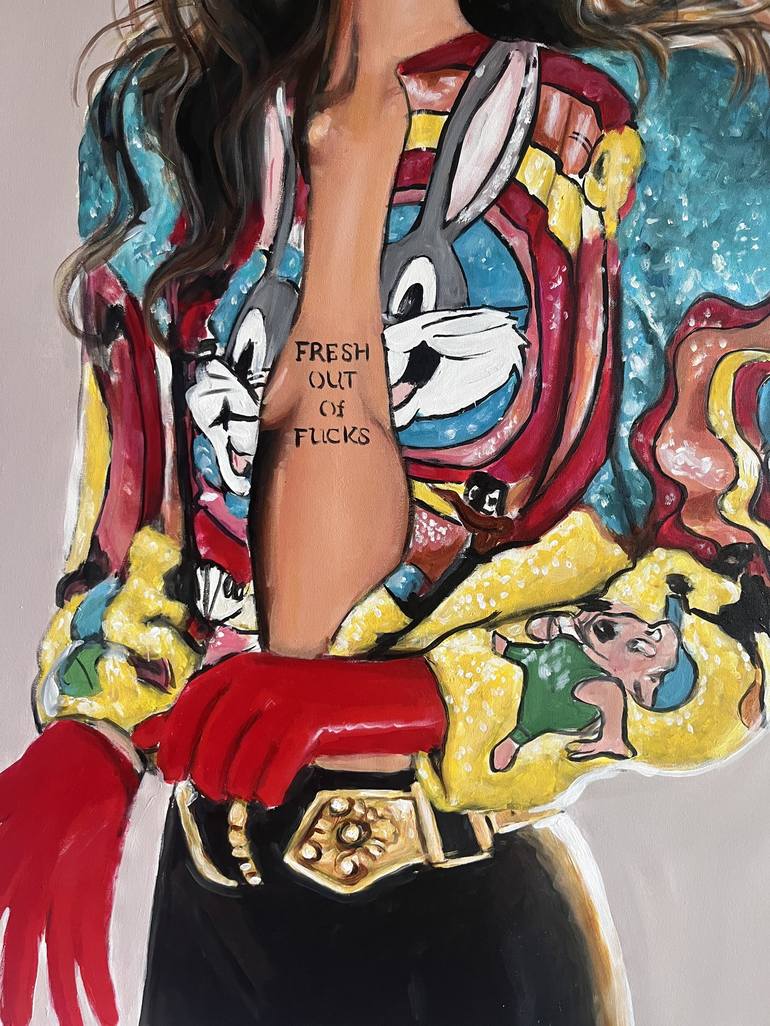 Original Figurative People Painting by Maria Folger