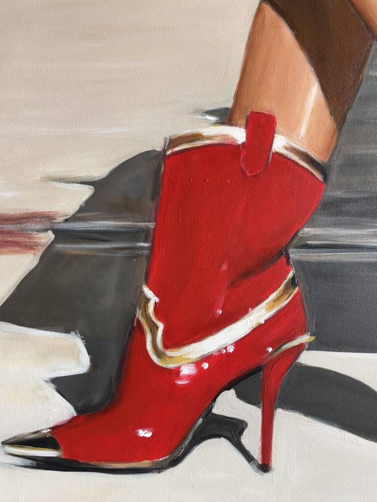Original Figurative Body Painting by Maria Folger