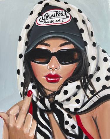 Original Figurative Women Paintings by Maria Folger